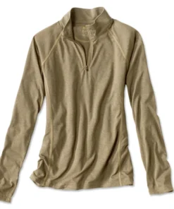 Orvis WOMEN'S Drirelease Quarter Zip Long Sleeve Off The Water