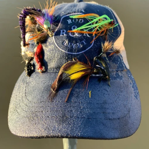 Rod And Rivet Logo Hat Off The Water 7 Rod And Rivet Logo Hat Off The Water