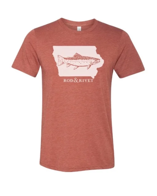 Rod And Rivet Iowa Brook Trout T Shirt 5 Rod And Rivet Iowa Brook Trout T Shirt