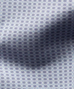 Eton Blue Micro Print Slim Fit Off The Water