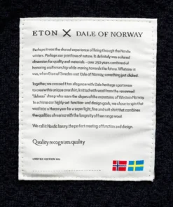 Eton X Dale Of Norway Wool Overshirt