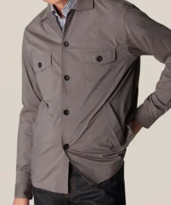 Eton Grey Brown Wind Overshirt Off The Water 9 Eton Grey Brown Wind Overshirt Off The Water
