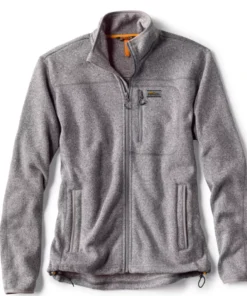 Rod & Rivet Off The Water Orvis Recycled Sweater Fleece Jacket