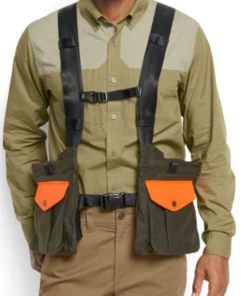 Orvis Waxed Cotton Strap Hunting Vest Off The Water