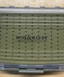 Rod And Rivet Double Sided Waterproof Fly Box Silicon 7.5in