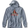 Rod & Rivet Orvis Logo Hoodie Blue Off The Water