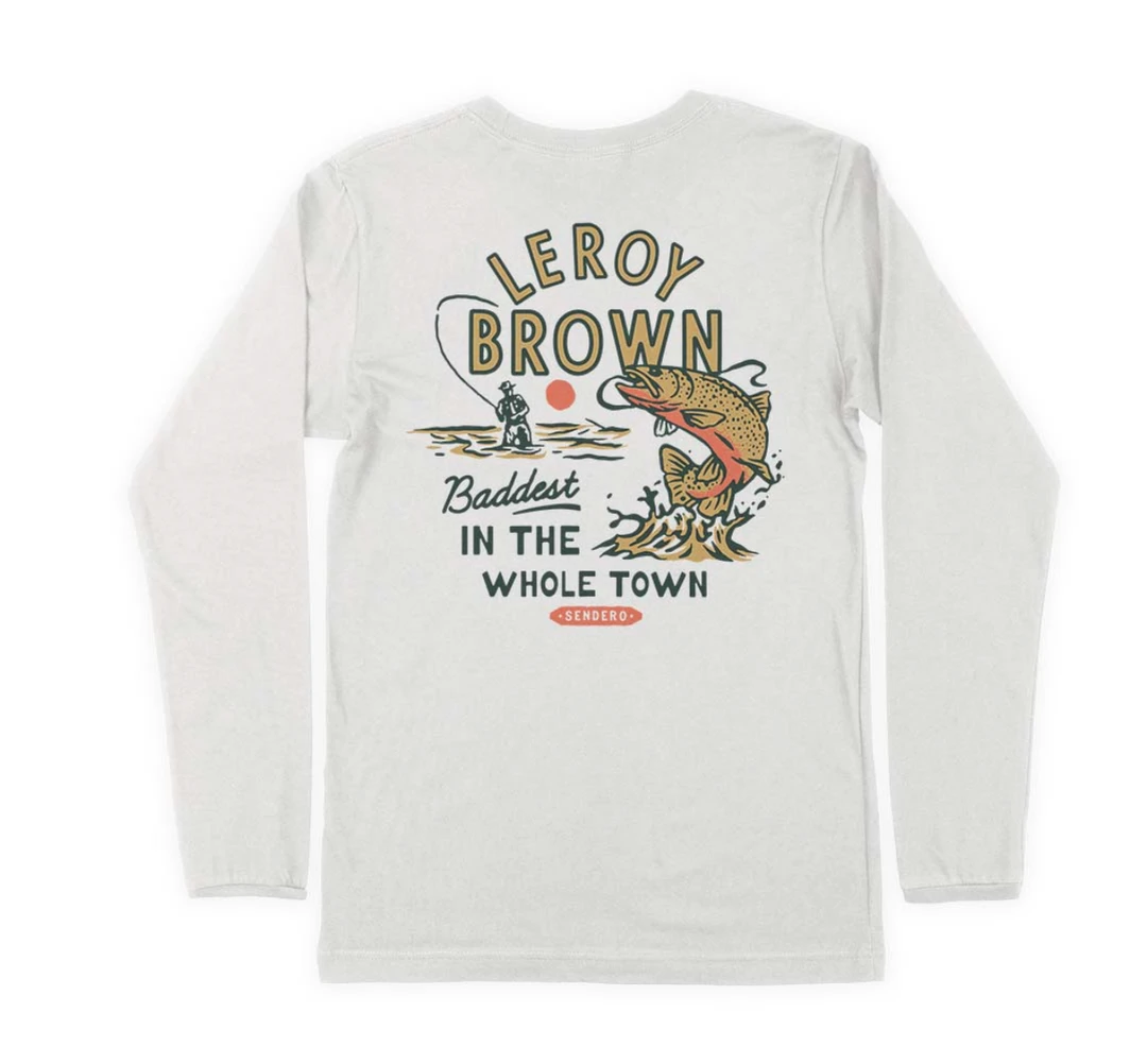Sendero Provisions Off The Water Sendero Provision Bad Leroy Long Sleeve T 1 Sendero Provisions Off The Water Sendero Provision Bad Leroy Long Sleeve T
