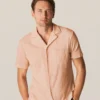 Eton Orange Terry Cloth Resort Shirt Off The Water