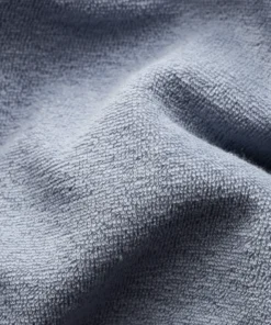 Off The Water Eton Terry Polo Shirt Blue -SLIM Fit