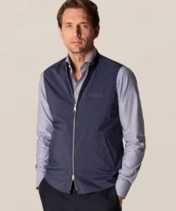 Eton Blue Wind Vest Off The Water