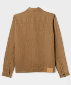 Billy Reid Tupelo Trucker Jacket Linen Off The Water