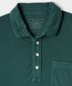 Casual Shirts Billy Reid Pensacola Polo Forest Green