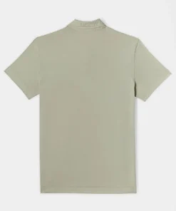 Billy Reid Pensacola Polo Stone Grey Casual Shirts